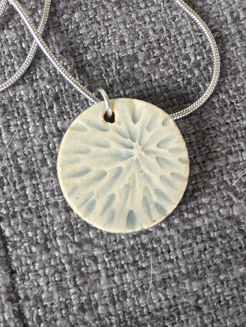 Handmade Ceramic Pendant